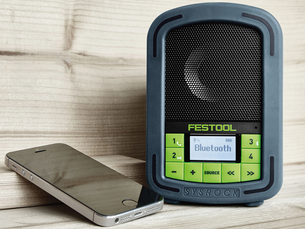 Festool Sysrock Baustellenradio Bluetooth