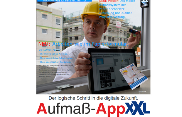 Eberle Aufmaß-App XXL