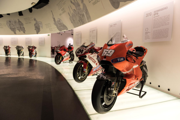 Impressionen aus dem Ducati Museum