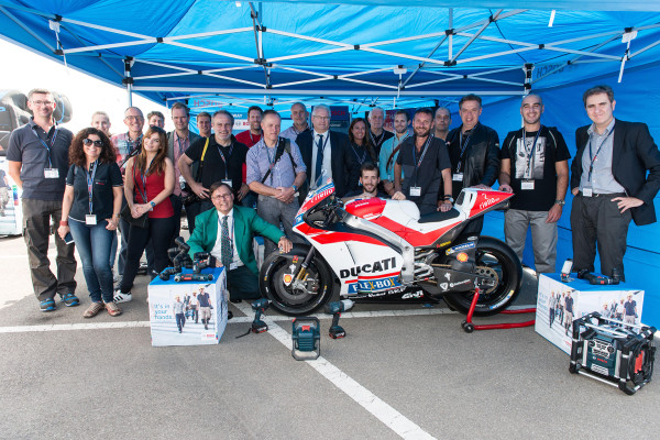 Journalisten aus ganz Europa besuchten das Ducati Werk in Bologna
