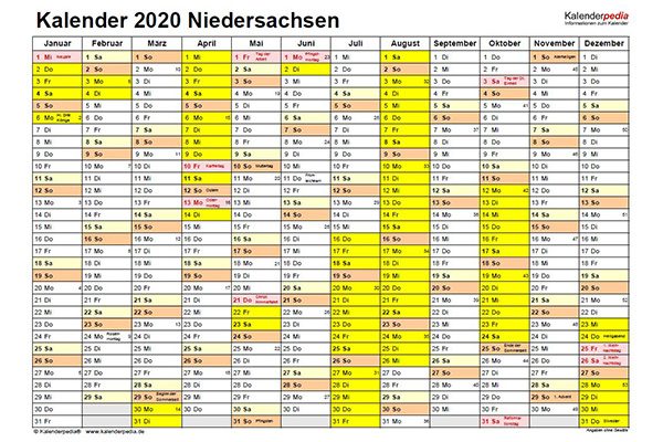 Ferien_Niedersachsen_2020