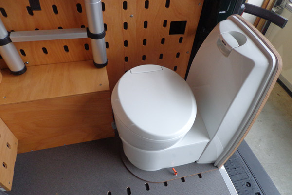 CargoClips Toilette