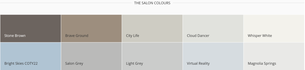 The Salon Colours: Trendfarben von Sikkens ColourFuture 2022 für modernes Wohnen