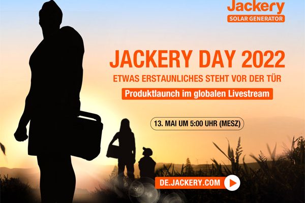 Jackery Day 2022 - Etwas Erstaunliches steht vor der Tür