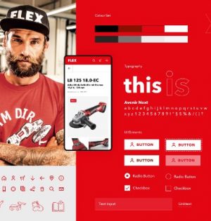 Mit einem Relaunch seiner Website im Corporate Design überführt die FLEX-Elektrowerkzeuge GmbH das Gesicht der Marke in die digitale Welt.