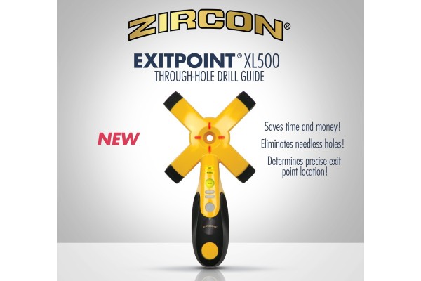 Die ExitPoint XL500 Bohrschablone von Zircon mit zwei Scan-Modi.