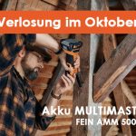 Verlosung Oktober 2022: FEIN Akku Multimaster